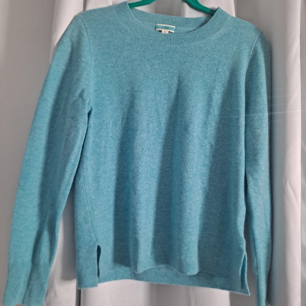 J. Crew 100% cashmere sweater - Turquoise size M